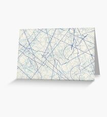 EXTERMINATE Blue Greeting Card