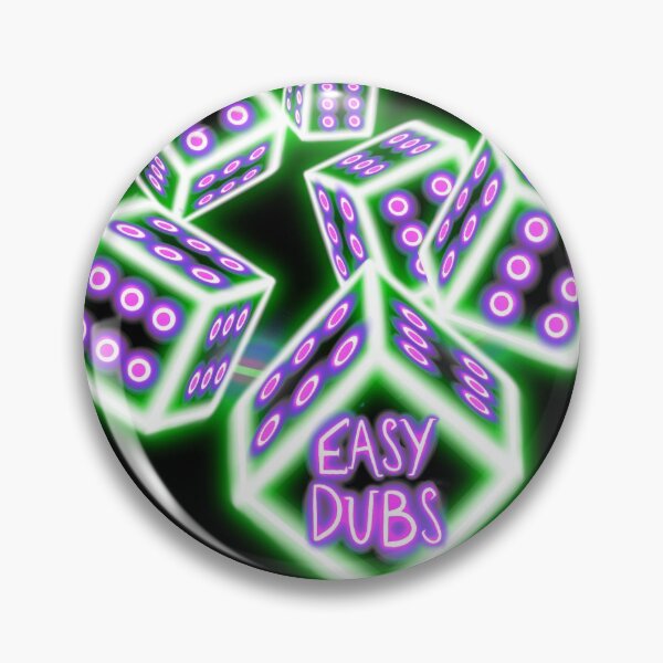 Artikelvorschau, Easy Dubs Logo Lila und Grün entworfen und verkauft von EasyDubsClub.