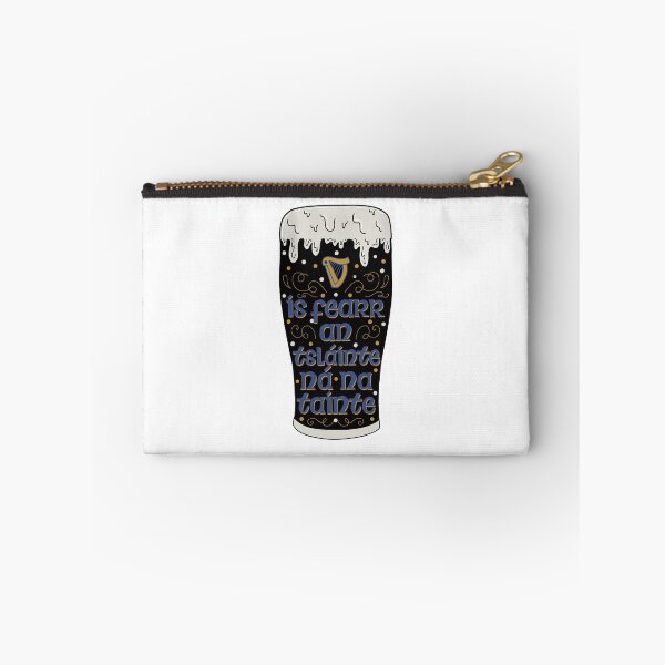 Item preview, Gaelic Irish Guinness Porter St Patrick's Day Hand Lettered Quote designed and sold by Letters0fLuna.