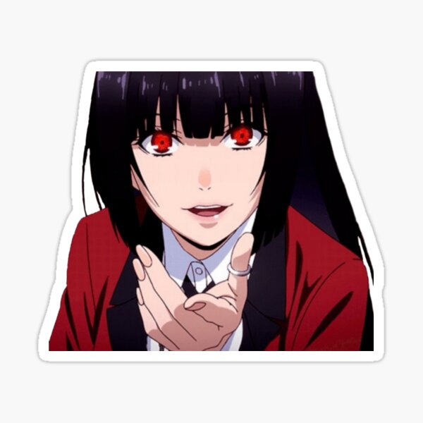 Kakegurui Anime Sticker - Kakegurui Anime Manga - Discover & Share GIFs