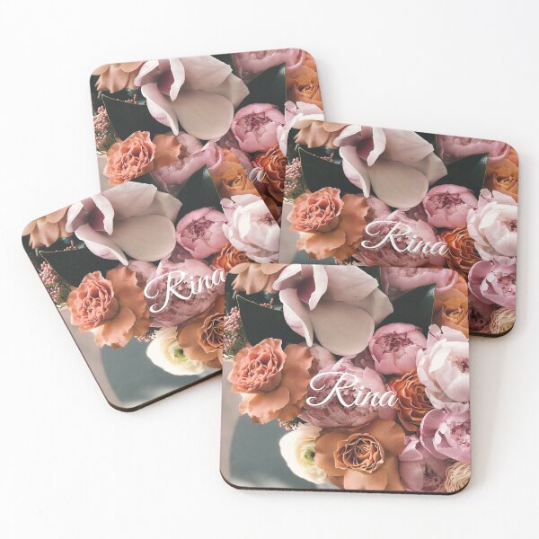 Item preview, Bouquet of pink roses for Rina designed and sold by archmar.