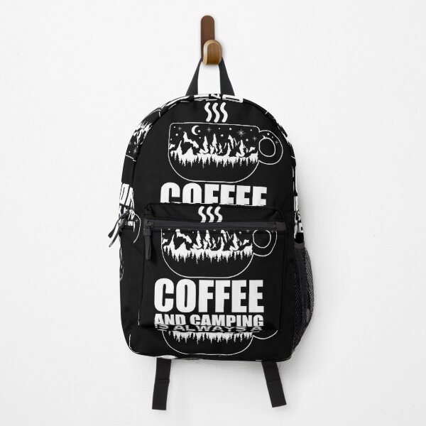 Item preview, Coffee And Camping Is Always a Good Idea | Campfire Morning Brew designed and sold by GravitiTees.