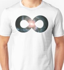 Pinwheel Galaxy | Infinity Symbol | Fresh Universe Unisex T-Shirt