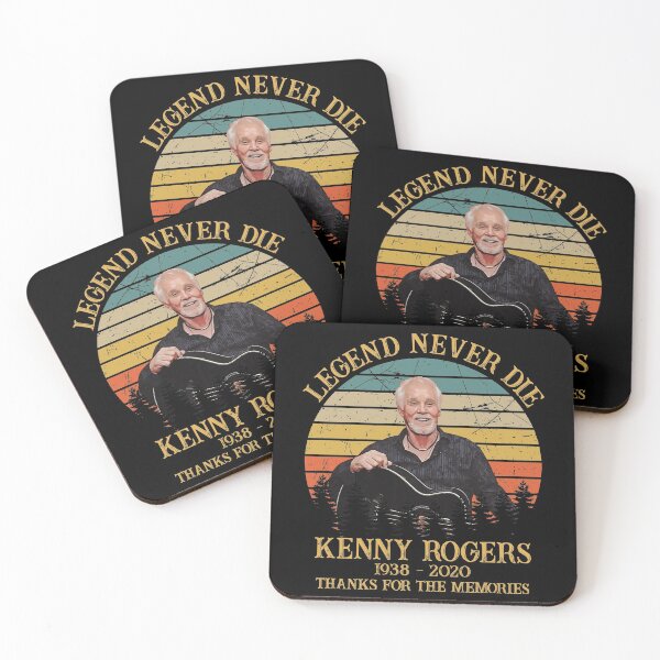 Item preview, Legend Never Die Kenny Rogers Retro Thanks For The Memories designed and sold by IslaKhan.