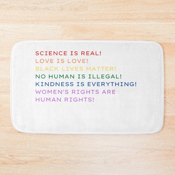 Item preview, Science rights love kindness human designed and sold by Aedrikan.