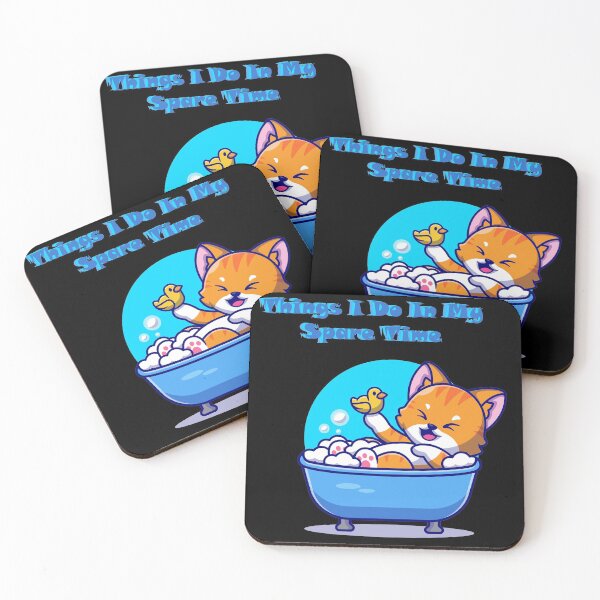 Item preview, cute fox hold ducks: Things I Do In My spare time designed and sold by smoky3334.