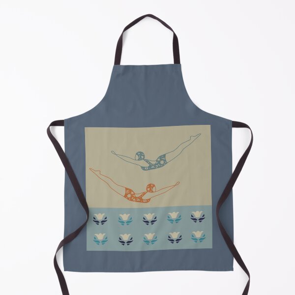 Item preview, Art Deco Swimming Pool designed and sold by PinkSnapdragon.