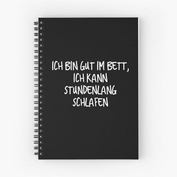 Item preview, Ich bin gut im Bett, ich kann stundenlang schlafen designed and sold by WOWSOMETHINGNEW.