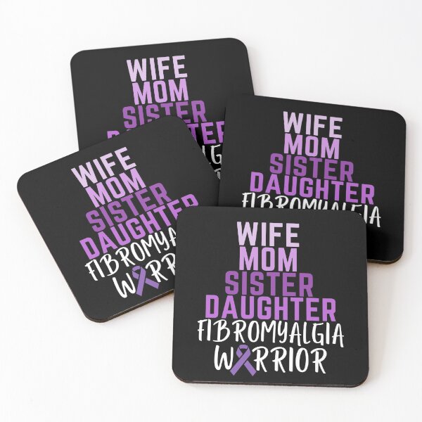 Item preview, Wife Mom Sister Daughter Fibromyalgia Warrior designed and sold by SunfullyYours.