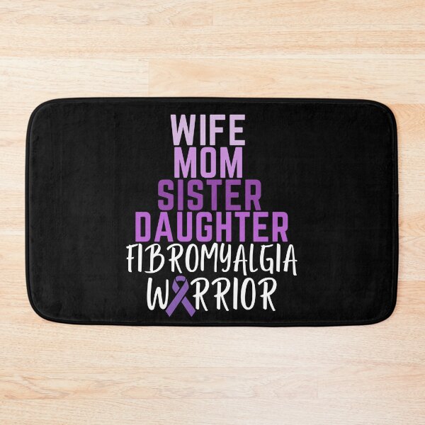 Item preview, Wife Mom Sister Daughter Fibromyalgia Warrior designed and sold by SunfullyYours.