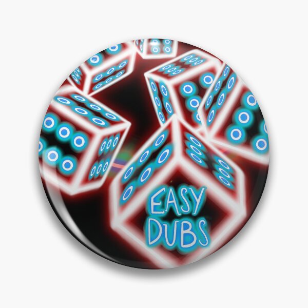 Artikelvorschau, Easy Dubs Logo Rot und Blau entworfen und verkauft von EasyDubsClub.