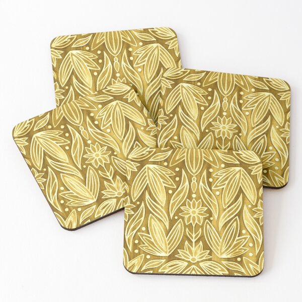 Item preview, Rococo Golden Enamel Art Deco  designed and sold by TigaTiga.