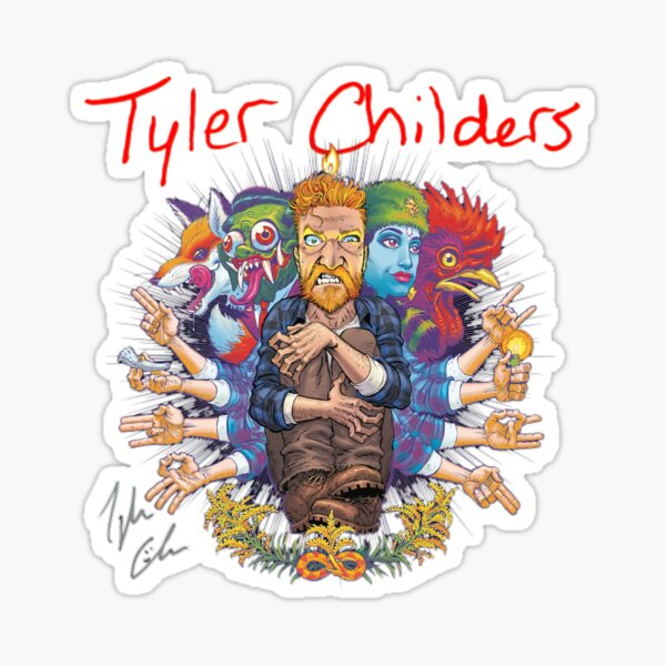 Tyler Childers Art Stickers for Sale, Free US Shipping