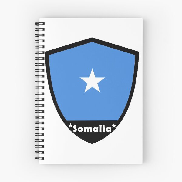 Artikelvorschau, Somalia Flaggenabzeichen entworfen und verkauft von Gina-Driada.
