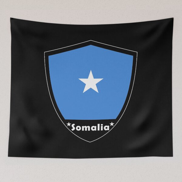 Artikelvorschau, Somalia Flaggenabzeichen entworfen und verkauft von Gina-Driada.