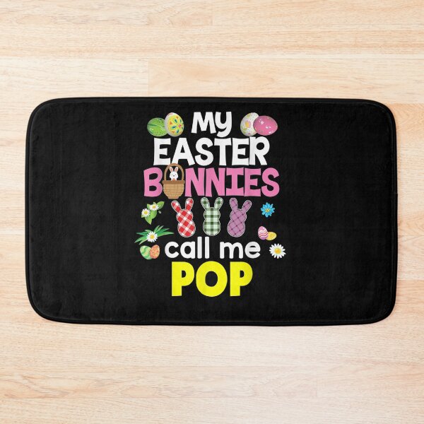 Item preview, My Easter Bunnies Call Me Pop Bunny Family Egg Hunt Lovely  designed and sold by mylahKristian.