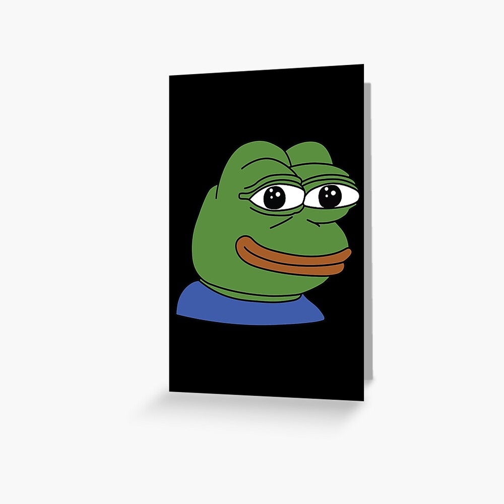 Pepega -Twitch Emote Art Print for Sale by renukabrc