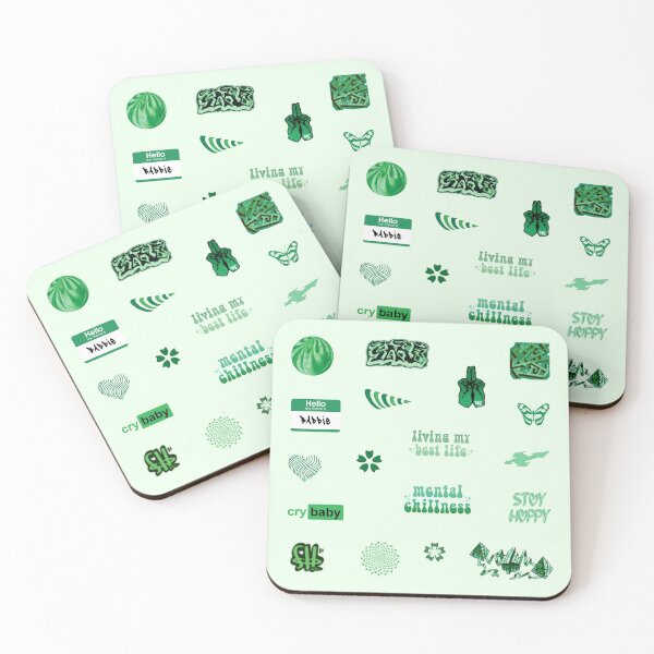 Item preview, Pastel Bright Green Baddie Variety Pack designed and sold by everything4eva.