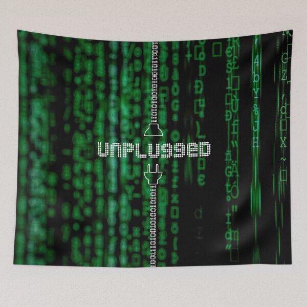 Artikelvorschau, Unplugged, bleiben Sie vom Stromnetz fern, „Matrix“-Edition entworfen und verkauft von angelisart.