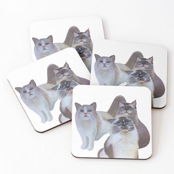 Item preview, Ragdoll kittens designed and sold by Littlemoliart.