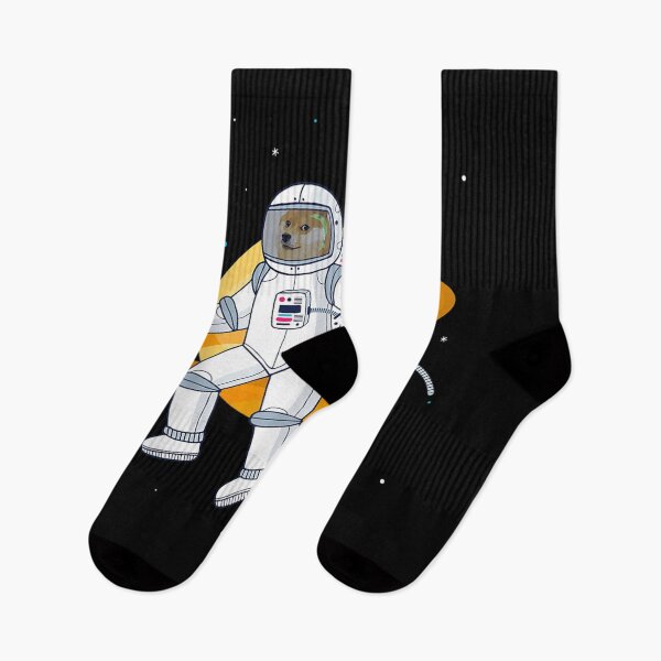 Item preview, Doge Astronaut Dogecoin Crypto Hodl To The Moon  designed and sold by mylahKristian.