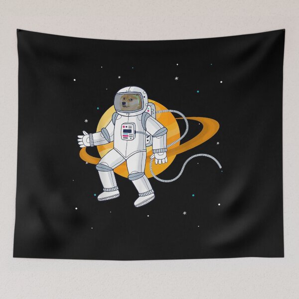 Artikelvorschau, Doge Astronaut Dogecoin Crypto Hodl zum Mond entworfen und verkauft von mylahKristian.