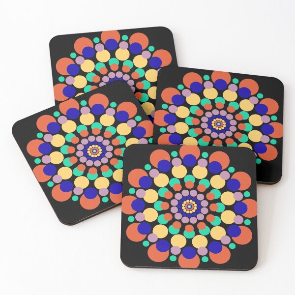 Item preview, Mandalas Dotted - Design 1 designed and sold by art-by-shadab.