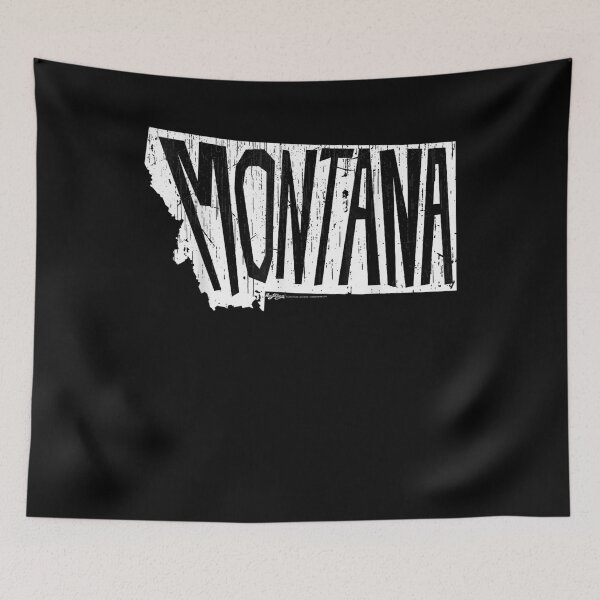 Item preview, Vintage Montana�map Word Design  designed and sold by mylahKristian.