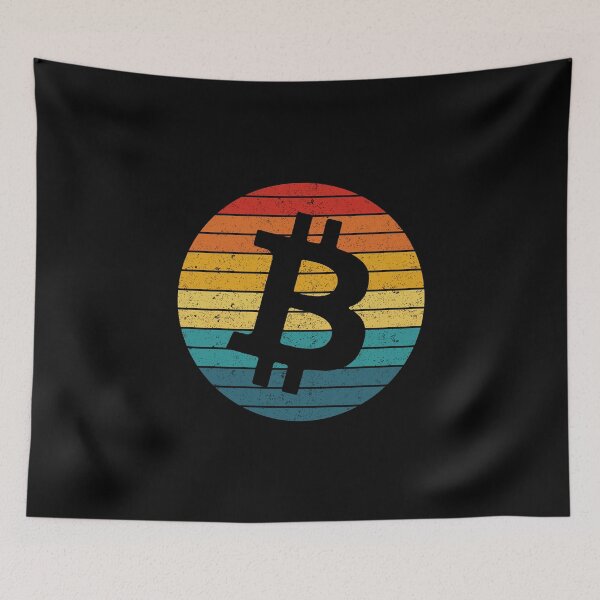 Item preview, ₿ - Retro Style Bitcoin Logo designed and sold by ShaykhUmer.