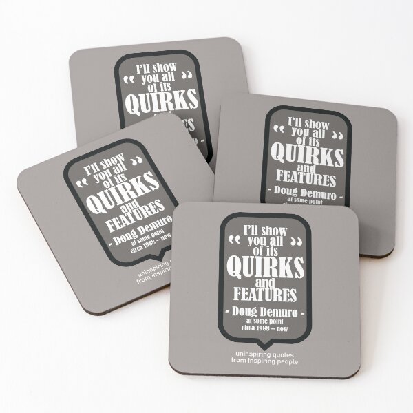 Item preview, Quirks and Features - Doug Demuro designed and sold by artColourized.