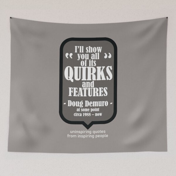Item preview, Quirks and Features - Doug Demuro designed and sold by artColourized.