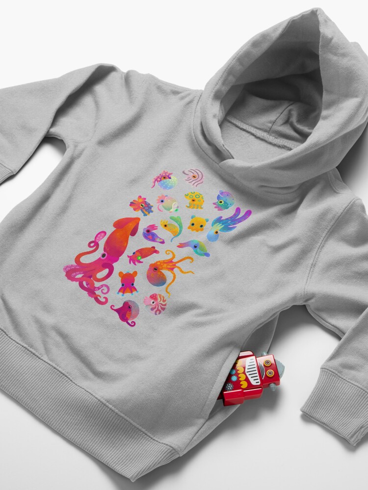 Alternate view of Cephalopod Toddler Pullover Hoodie