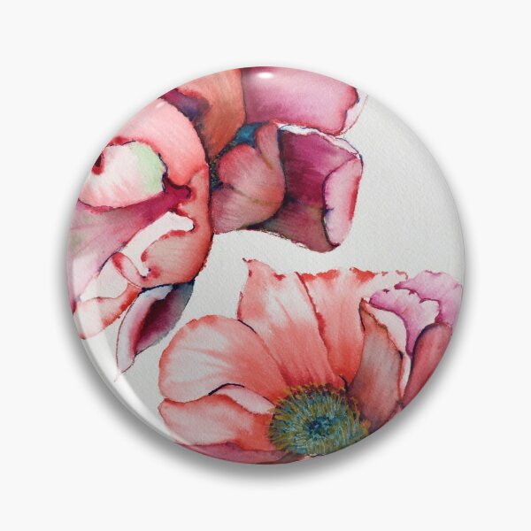 Item preview, FlowerPeonyWatercolor designed and sold by AsiolecArt.