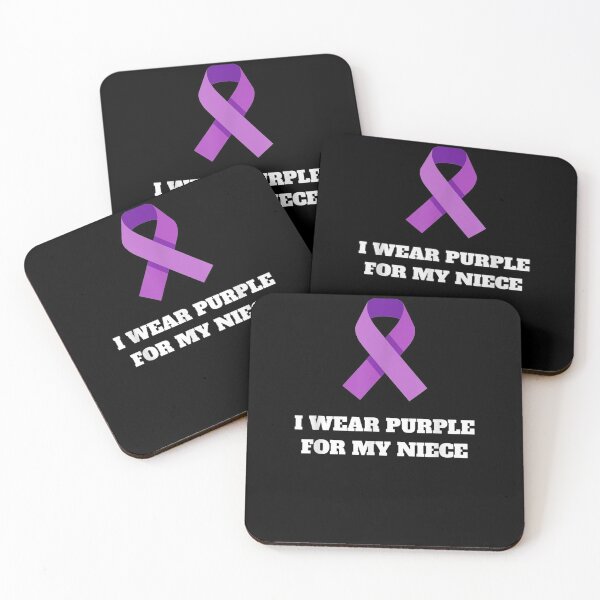 Item preview, Cystic Fibrosis Uncle I Wear Purple Niece  designed and sold by mylahKristian.