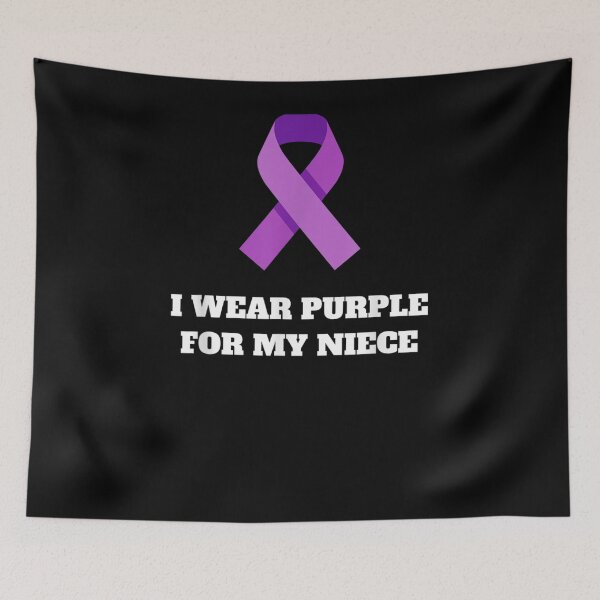 Item preview, Cystic Fibrosis Uncle I Wear Purple Niece  designed and sold by mylahKristian.