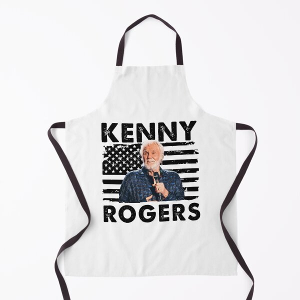 Item preview, Retro American Flag Kenny Rogers Music Gift designed and sold by IslaKhan.