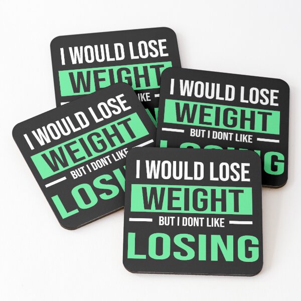 Item preview, i would lose weight but i dont like losing-funny diet quote designed and sold by joy4shirt.