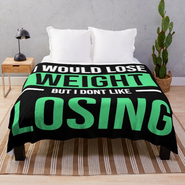 Item preview, i would lose weight but i dont like losing-funny diet quote designed and sold by joy4shirt.