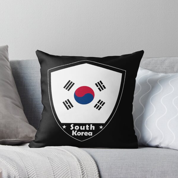 Artikelvorschau, Südkorea-Flaggenabzeichen entworfen und verkauft von Gina-Driada.
