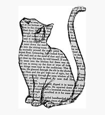 NEWSPAPER CAT tumblr merch! Photographic Print