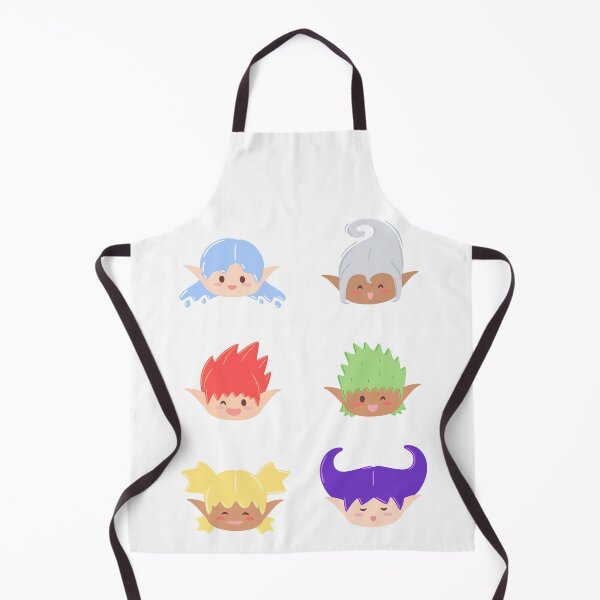 Item preview, Six elements - Elves designed and sold by ranchi.