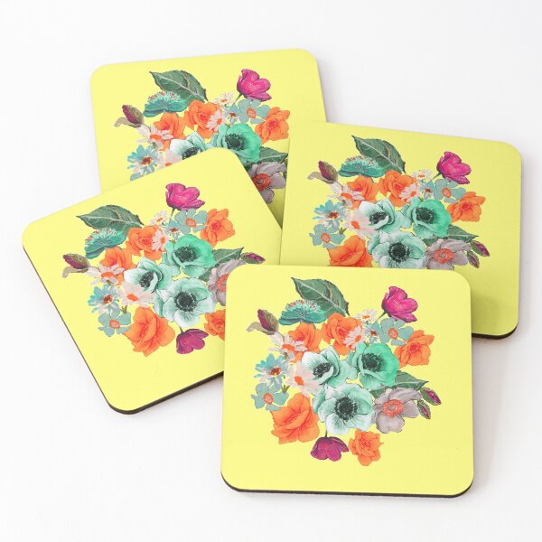 Item preview, mixed techniques and many flowers together designed and sold by cemreyigitsahin.