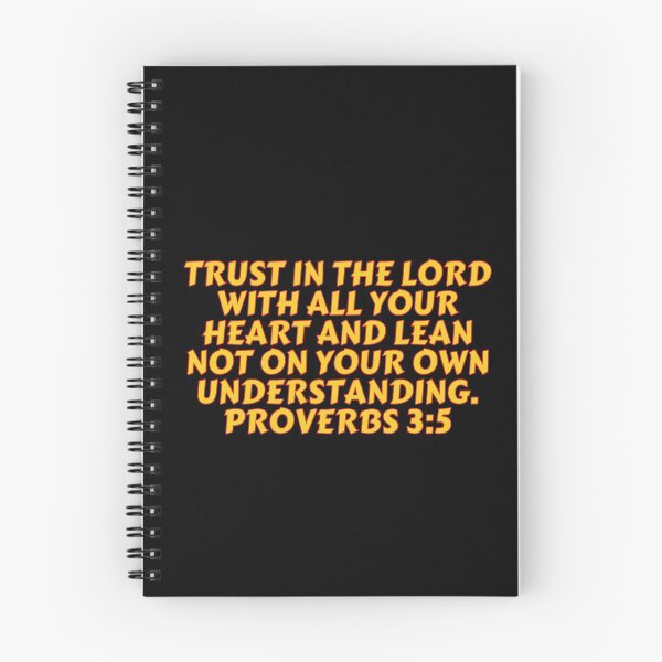 Item preview, Bible Verse Proverbs 3:5 designed and sold by Prayingwarrior.