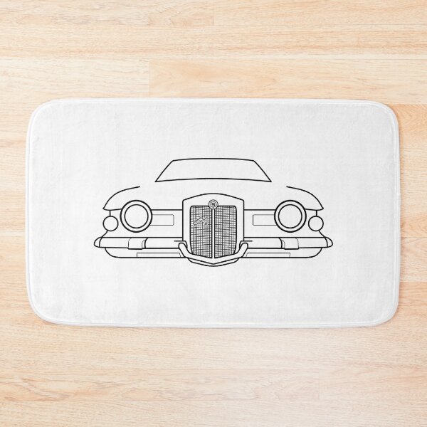 Item preview, Stutz Blackhawk 1970s-1980s classic car black outline graphic designed and sold by soitwouldseem.