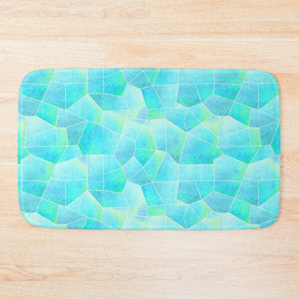 Item preview, Gradient Facets // Turquoise designed and sold by The Wellington Boot.
