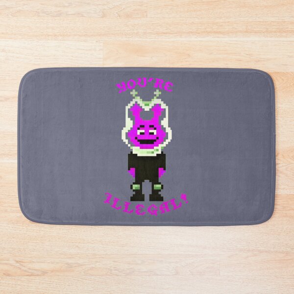 Item preview, Illegal Alien Immigration Political Pixel Art designed and sold by GrynszpanDezign.
