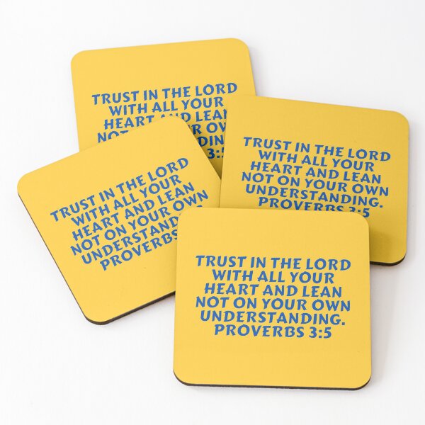 Item preview, Bible Verse Proverbs 3:5 designed and sold by Prayingwarrior.