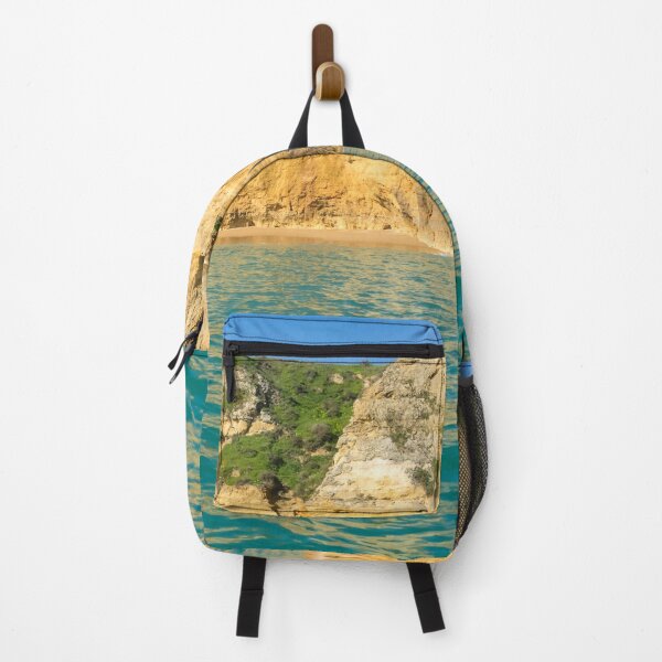 Item preview, Algarve Gold Coast Magic - Sailing by Colorful Cliffs in Lagos Portugal designed and sold by Georgia Mizuleva.