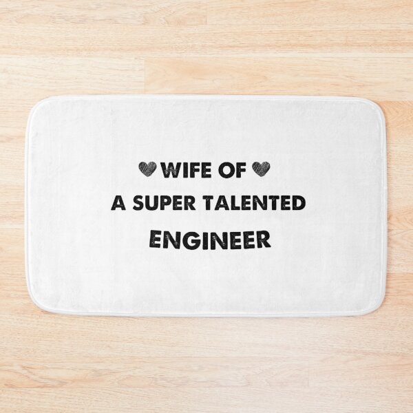 Item preview, wife of an engineer, engineer shirt, gift for mom designed and sold by blkstore.