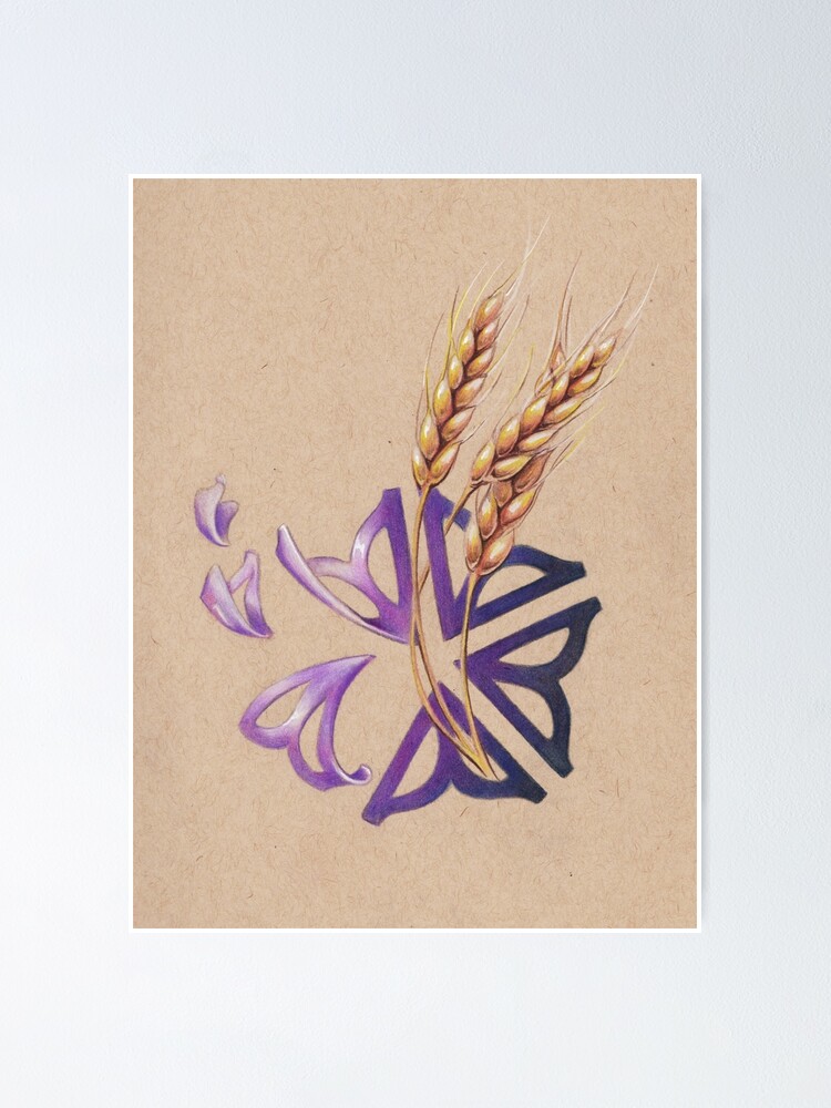 Rochester The Flower Flour City Poster By Justteejay Redbubble